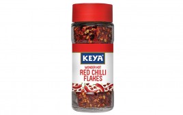Keya Red Chilli Flakes (Wonder Hot)  Bottle  40 grams